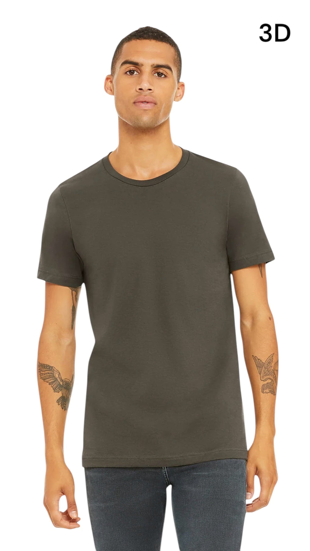 3001 BELLA UNISEX JERSEY SHORT SLEEVE TEE ( 2XL - 5XL)