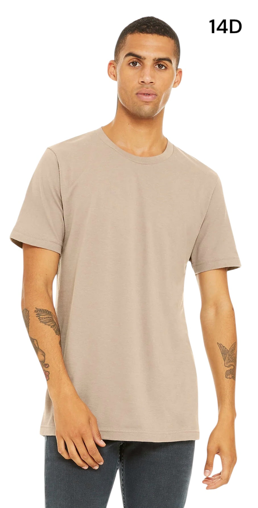 3001 BELLA UNISEX JERSEY SHORT SLEEVE TEE ( 2XL - 5XL)