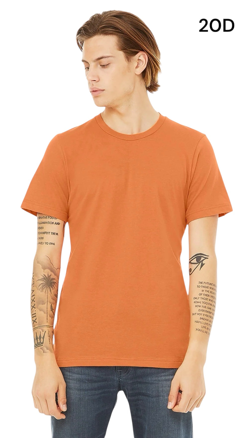 3001 BELLA UNISEX JERSEY SHORT SLEEVE TEE ( 2XL - 5XL)
