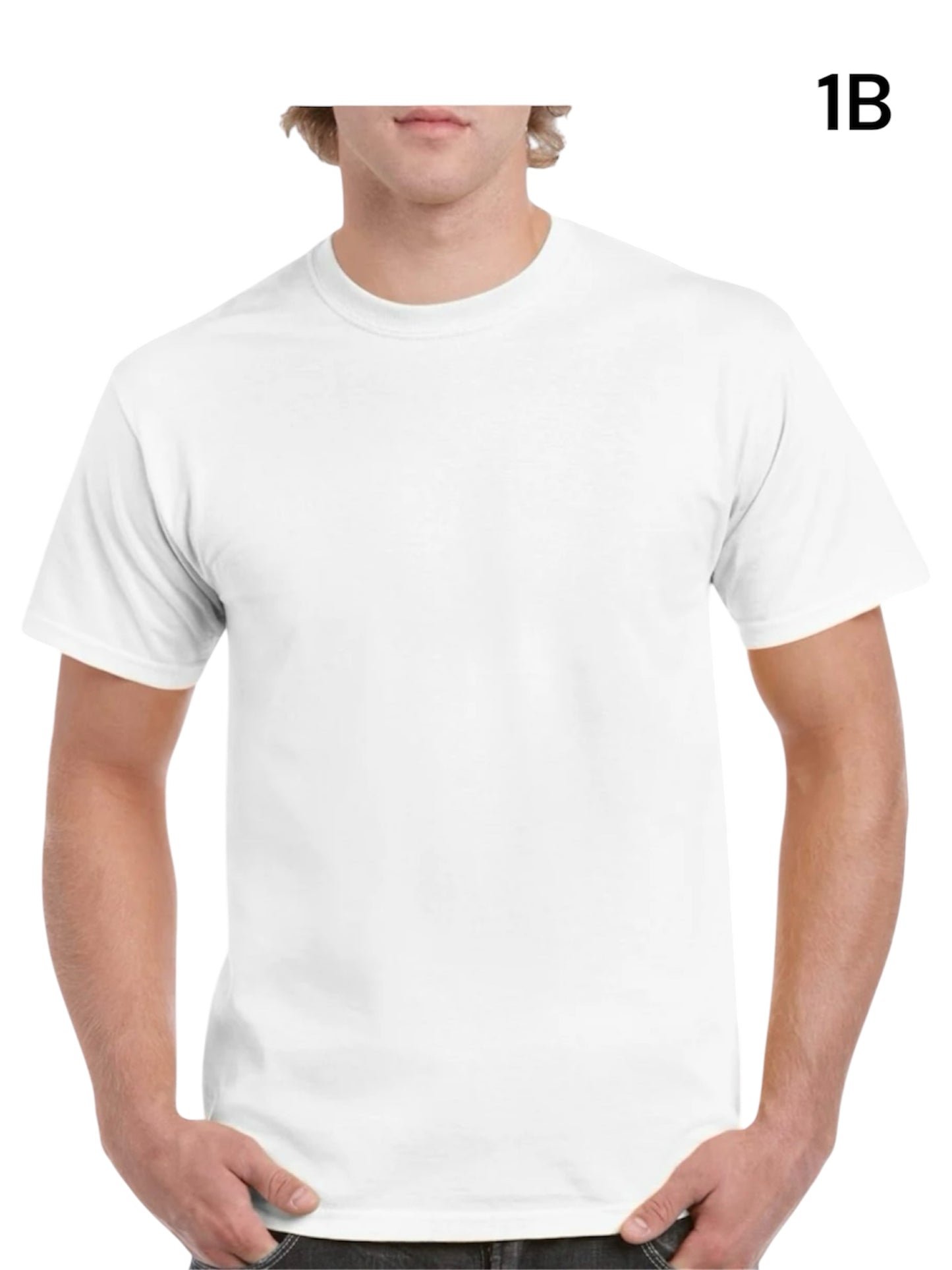 GILDAN Heavy Cotton G5000 Adult T-shirt 5.3 oz (153 gm) (2XL,3XL, 4XL, 5XL)
