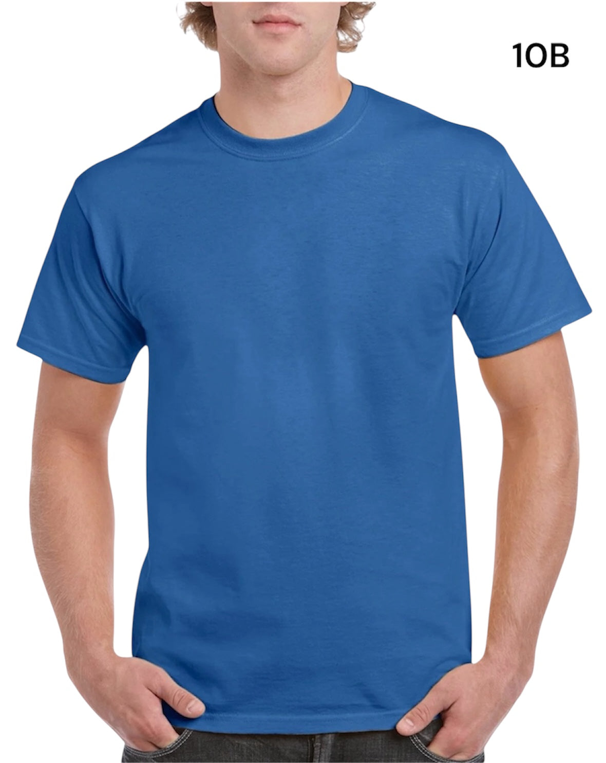 GILDAN Heavy Cotton G5000 Adult T-shirt 5.3 oz (153 gm) (2XL,3XL, 4XL, 5XL)