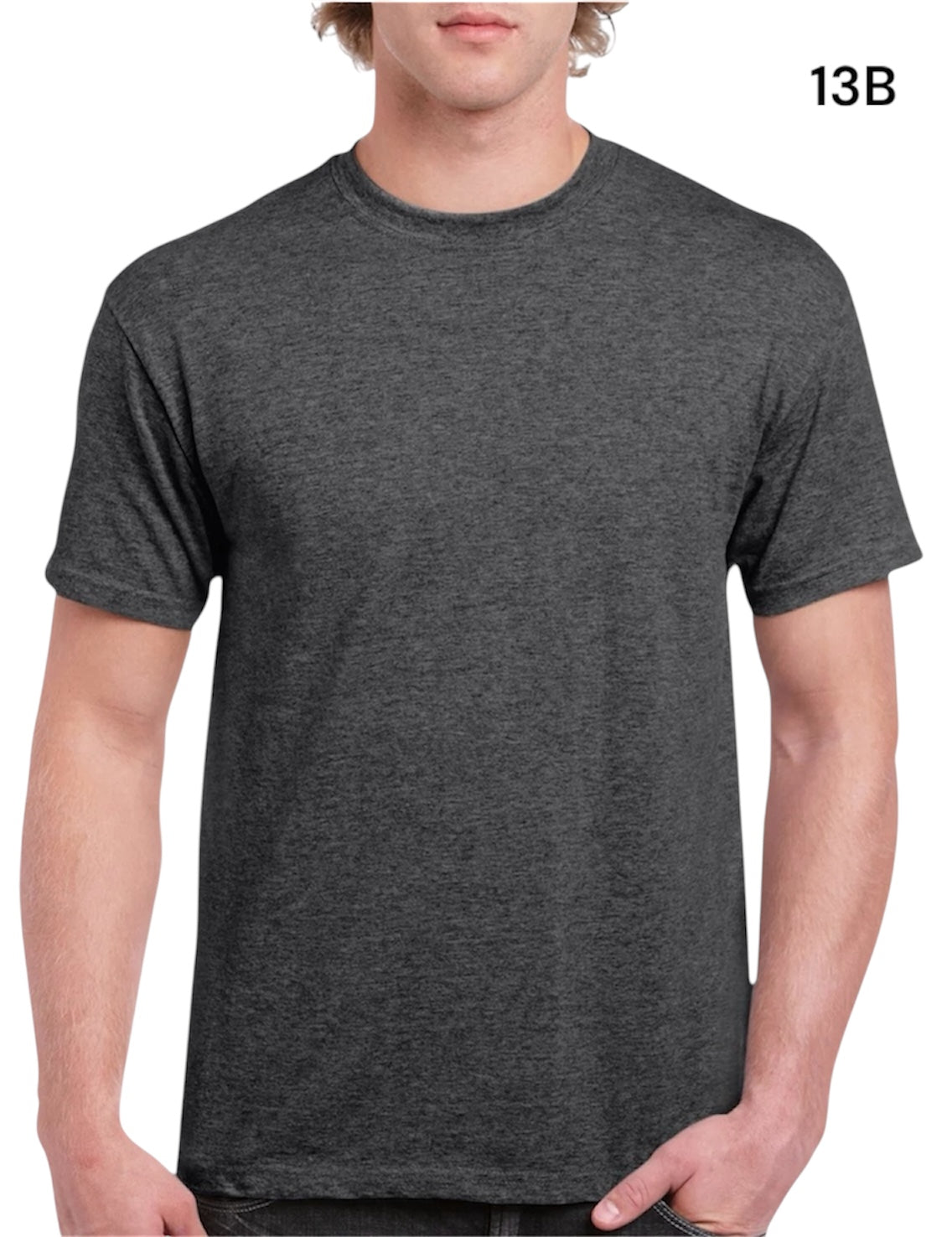 GILDAN Heavy Cotton G5000 Adult T-shirt 5.3 oz (153 gm) (2XL,3XL, 4XL, 5XL)