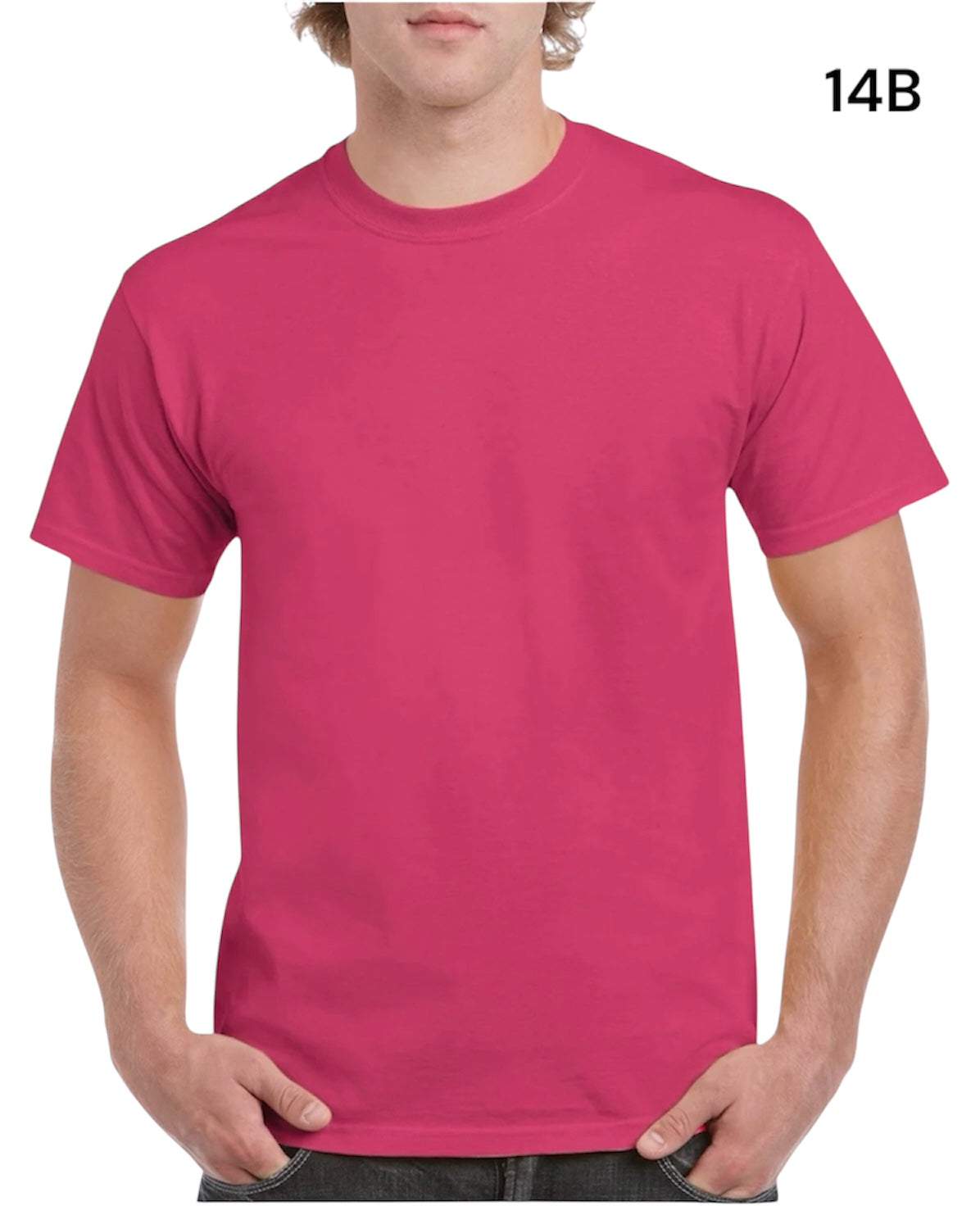 GILDAN Heavy Cotton G5000 Adult T-shirt 5.3 oz (153 gm) (2XL,3XL, 4XL, 5XL)