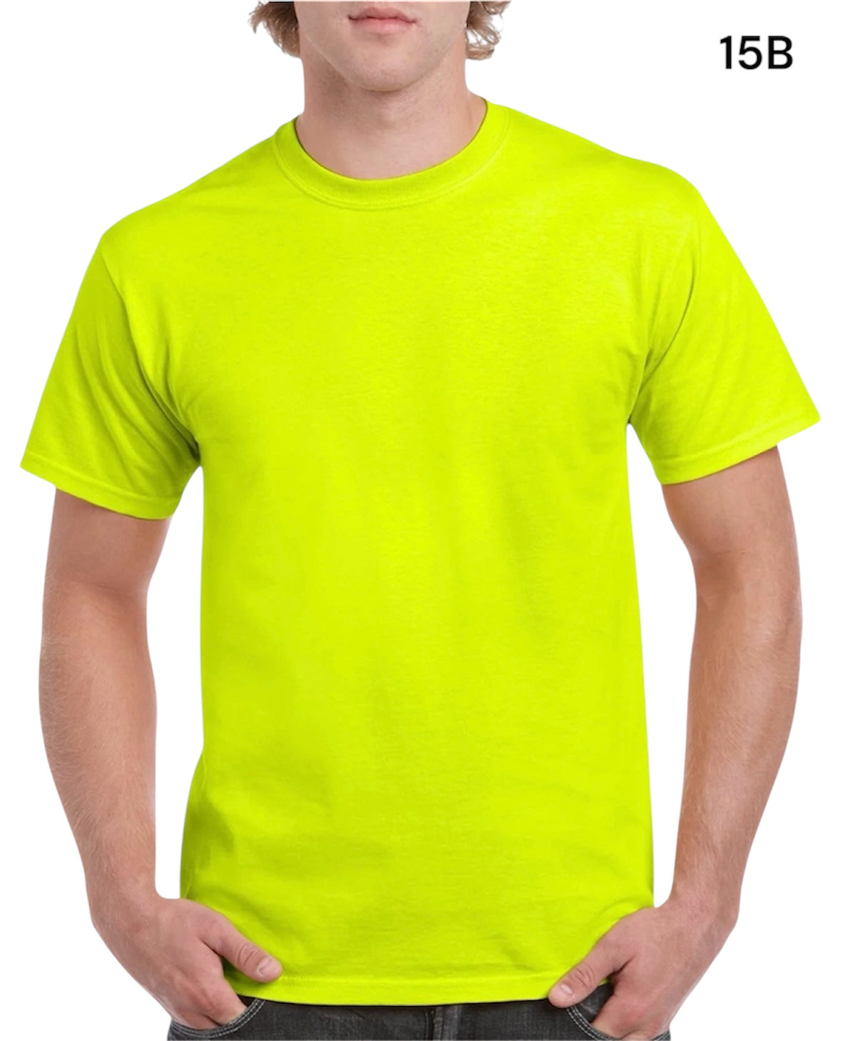 GILDAN Heavy Cotton G5000 Adult T-shirt 5.3 oz (153 gm) (2XL,3XL, 4XL, 5XL)
