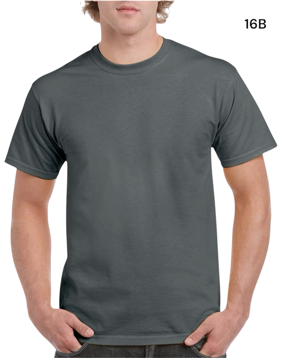 GILDAN Heavy Cotton G5000 Adult T-shirt 5.3 oz (153 gm) (2XL,3XL, 4XL, 5XL)