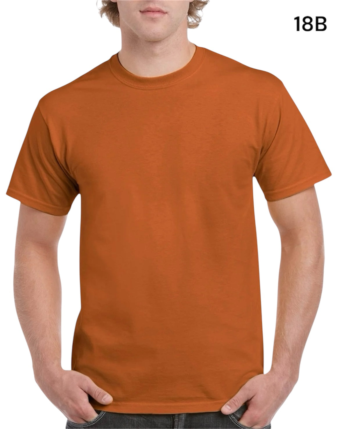 GILDAN Heavy Cotton G5000 Adult T-shirt 5.3 oz (153 gm) (2XL,3XL, 4XL, 5XL)