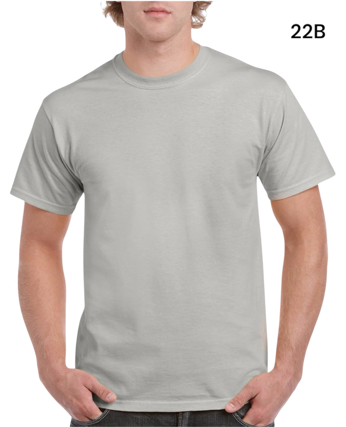 GILDAN Heavy Cotton G5000 Adult T-shirt 5.3 oz (153 gm) (2XL,3XL, 4XL, 5XL)