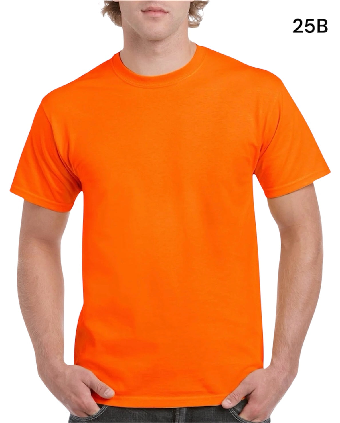 GILDAN Heavy Cotton G5000 Adult T-shirt 5.3 oz (153 gm) (2XL,3XL, 4XL, 5XL)